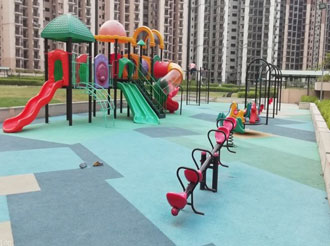 NTA – Kids Play Area & Tennis Court || Logix Group