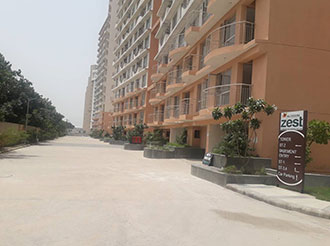 Blossom Zest 1 BHK Tower Entry Landscaping || Logix Group